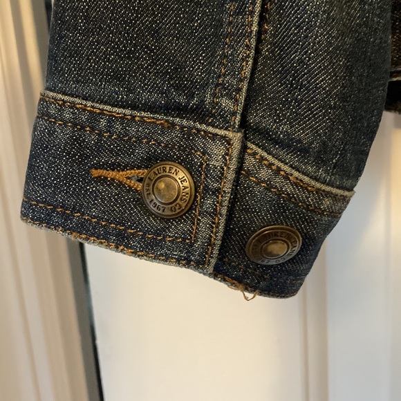 🛍️ [handed down] Ralph Lauren | Fitted Denim Jacket small petite - Picture 6 of 12